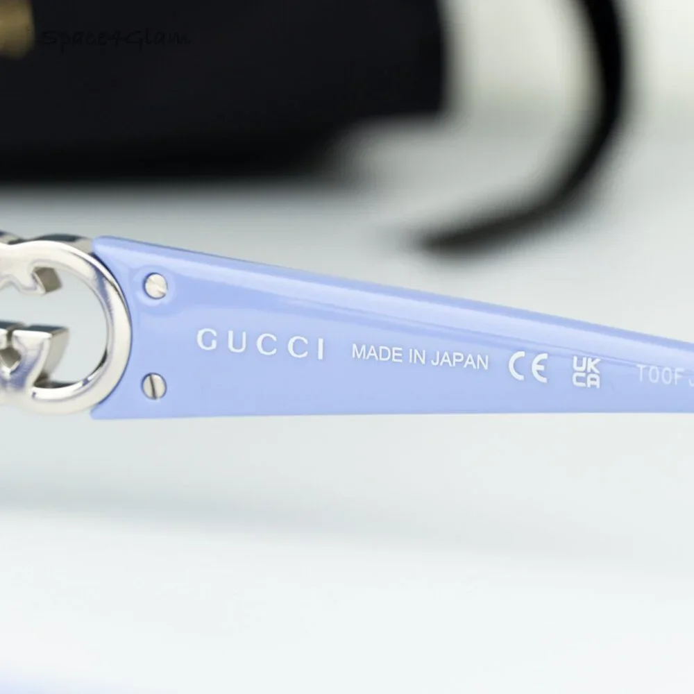 BRAND NEW Gucci GG1693O 003 Violet Demo Women Oval Eyeglasses GG 1693O